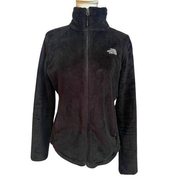 The North Face Black Monkey Fur Fleece – Women’s M | Super Soft Full-Zip Jacket - Picture 2 of 6